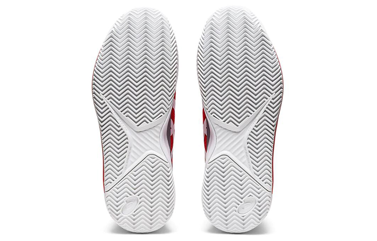 Details for (Women) ASICS Gel Resolution 8 Clay 'Fiery Red White'  1042A070-601