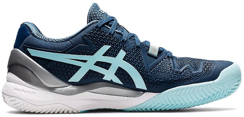(W) ASICS Gel Resolution 8 Clay 'Light Indigo Clear Blue' - Biru Indigo Cerah 1042A070-406 Order (W) ASICS Gel Resolution 8 Clay 'Light Indigo Clear Blue' - Biru Indigo Cerah 1042A070-406