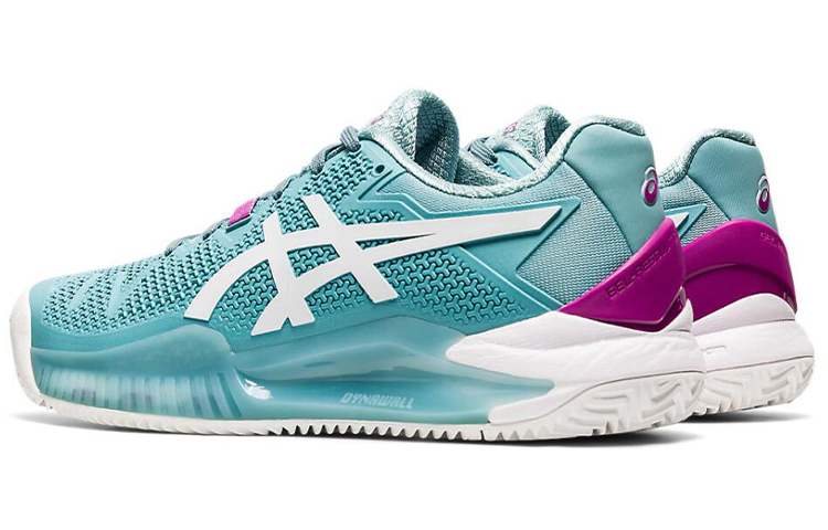 (W) ASICS Gel Resolution 8 Clay 'Smoke Blue White' 圖 3