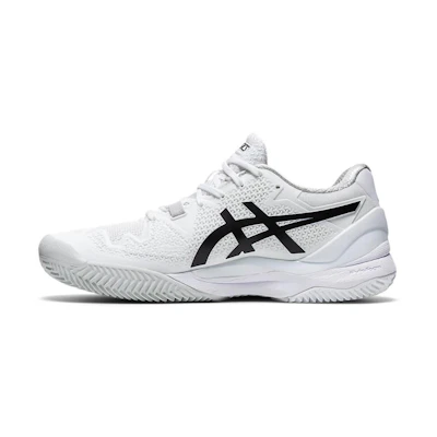 (W) ASICS Gel-Resolution 8 Clay /Black 'White'