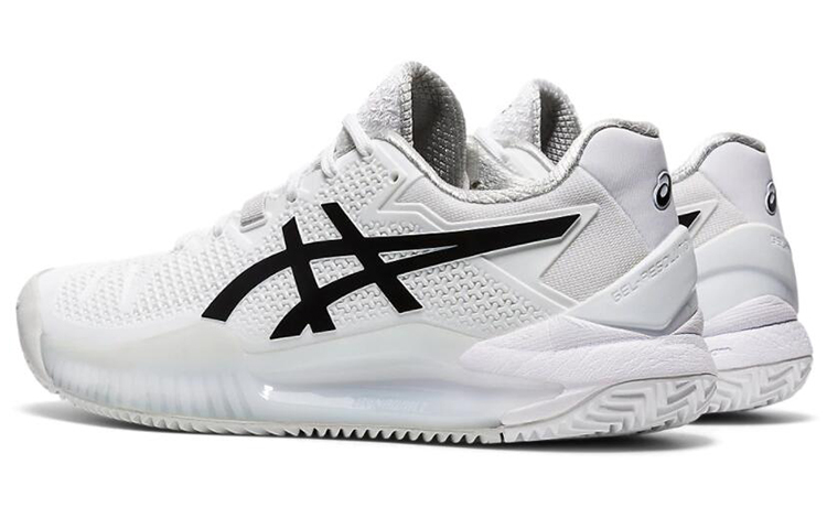 (W) ASICS Gel-Resolution 8 Clay /Black 'White' 圖 4