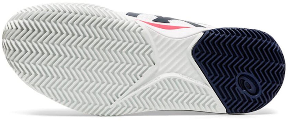 (W) 아식스 젤레졸루션 8 클레이 화이트/블루 1042A070-103 Details for (W) 아식스 젤레졸루션 8 클레이 화이트/블루 1042A070-103