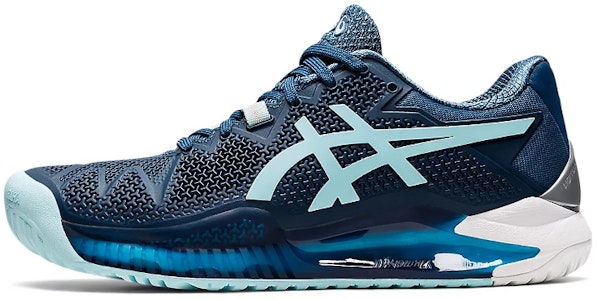 (W) ASICS Gel Resolution 8 D Wide 'Indigo Terang' 1042A097-406 Buy (W) ASICS Gel Resolution 8 D Wide 'Indigo Terang' 1042A097-406