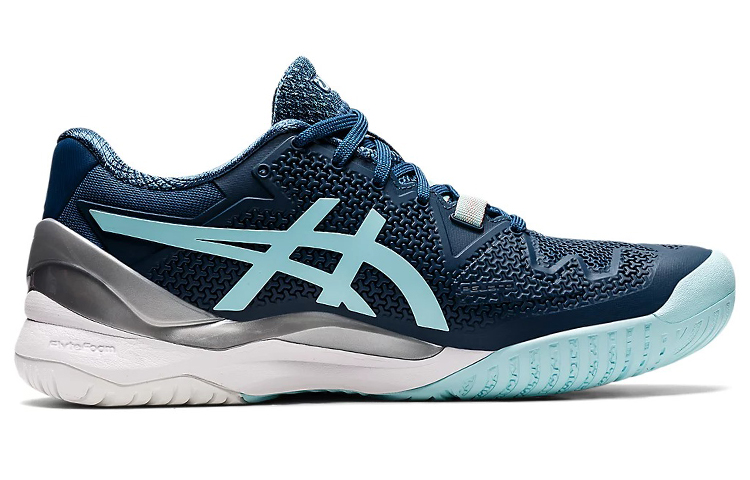 (W) ASICS Gel Resolution 8 D Wide 'Light Indigo' 圖 2