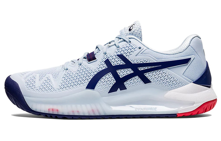 (W) ASICS Gel Resolution 8 D Wide 'Soft Sky'