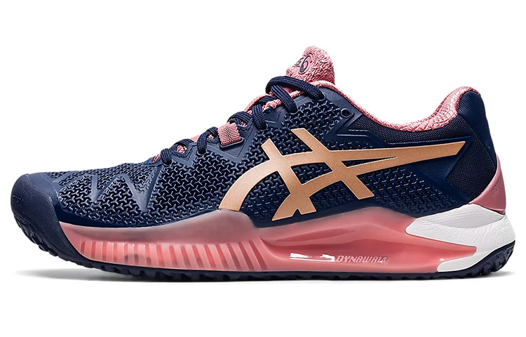 (W) ASICS Gel Resolution 8 OC 'Peacoat Rose Gold'