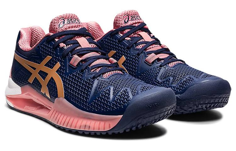 Lookbook (W) ASICS Gel Resolution 8 OC ''Blu Peacoat Oro Rosa'' 1042A071-404