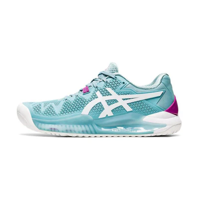 (W) ASICS Gel Resolution 8 Wide 'Smoke Blue'