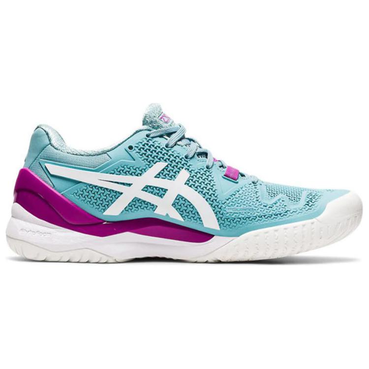 Order （女款）ASICS Gel Resolution 8 寬楦 '煙藍色' 1042A097-403