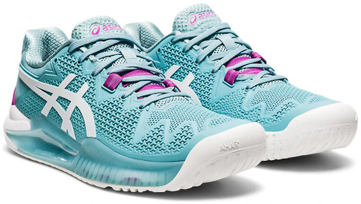 (女款)ASICS Gel Resolution 8 寬楦 '煙藍色' 1042A097-403 Lookbook (女款)ASICS Gel Resolution 8 寬楦 '煙藍色' 1042A097-403