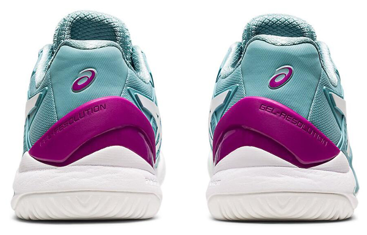 Purchase （女款）ASICS Gel Resolution 8 寬楦 '煙藍色' 1042A097-403