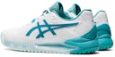 Shop (W) ASICS Gel Resolution 8 Wide 'Blanco Laguna' 1042A097-106