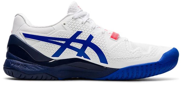 (W) 아식스 젤 레졸루션 8 와이드 '화이트 라피스 라줄리 블루' 1042A097-107 Order (W) 아식스 젤 레졸루션 8 와이드 '화이트 라피스 라줄리 블루' 1042A097-107