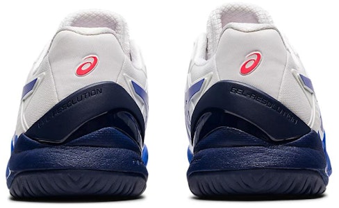 (W) 아식스 젤 레졸루션 8 와이드 '화이트 라피스 라줄리 블루' 1042A097-107 Purchase (W) 아식스 젤 레졸루션 8 와이드 '화이트 라피스 라줄리 블루' 1042A097-107