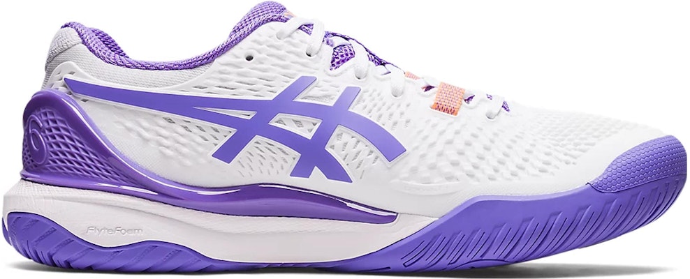 (Women) ASICS Gel Resolution 9 'White Amethyst' 1042A208-101 Order (Women) ASICS Gel Resolution 9 'White Amethyst' 1042A208-101