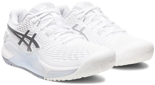 (W) ASICS Gel Resolution 9 'Putih Perak Murni' 1042A208-100 Lookbook (W) ASICS Gel Resolution 9 'Putih Perak Murni' 1042A208-100