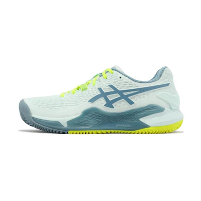 (W) ASICS Gel Resolution 9 Clay 'Soothing Sea Gris Blue'