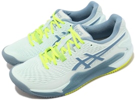 (W) ASICS Gel Resolution 9 Clay 'Soothing Sea Gris Biru Kelabu' 1042A224-400 Lookbook (W) ASICS Gel Resolution 9 Clay 'Soothing Sea Gris Biru Kelabu' 1042A224-400