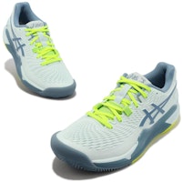 (W) ASICS Gel Resolution 9 Clay 'Soothing Sea Gris Biru Kelabu' 1042A224-400 Shop (W) ASICS Gel Resolution 9 Clay 'Soothing Sea Gris Biru Kelabu' 1042A224-400