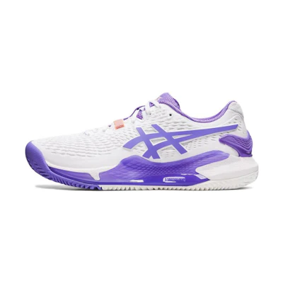 (W) ASICS Gel Resolution 9 Clay 'White Amethyst'