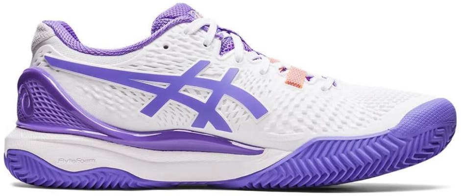 (W) ASICS Gel Resolution 9 Clay 'White Amethyst' Putih Amethyst 1042A224-101 Order (W) ASICS Gel Resolution 9 Clay 'White Amethyst' Putih Amethyst 1042A224-101