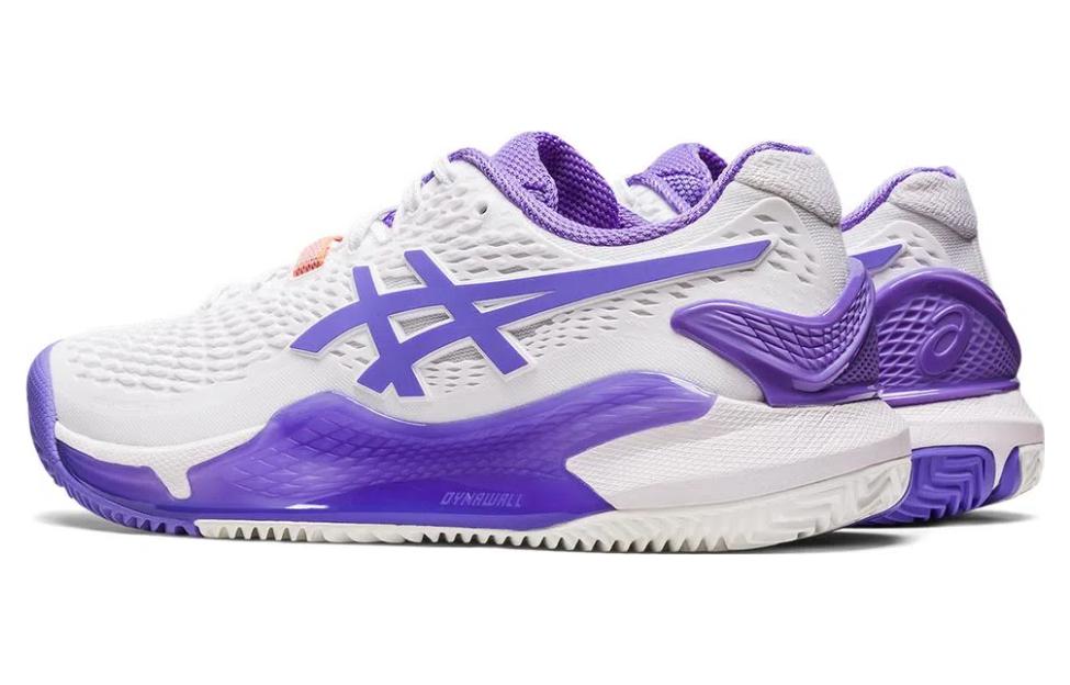 Shop (W) ASICS Gel Resolution 9 Clay 'White Amethyst' Putih Amethyst 1042A224-101