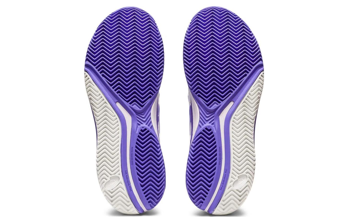 Sizing (W) ASICS Gel Resolution 9 Clay 'White Amethyst' Putih Amethyst 1042A224-101