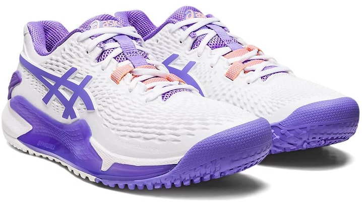(Women) ASICS Gel Resolution 9 OC 'White Amethyst' 1042A225-101 Lookbook (Women) ASICS Gel Resolution 9 OC 'White Amethyst' 1042A225-101