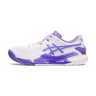 (W) ASICS Gel Resolution 9 Wide 'White Amethyst'