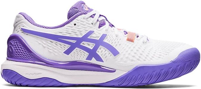 (W) ASICS Gel Resolution 9 宽版 '白色紫晶' 1042A226-101 Order (W) ASICS Gel Resolution 9 宽版 '白色紫晶' 1042A226-101