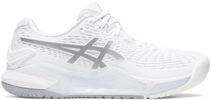 (女款)ASICS Gel Resolution 9 寬楦「純白銀」1042A226-100 Order (女款)ASICS Gel Resolution 9 寬楦「純白銀」1042A226-100