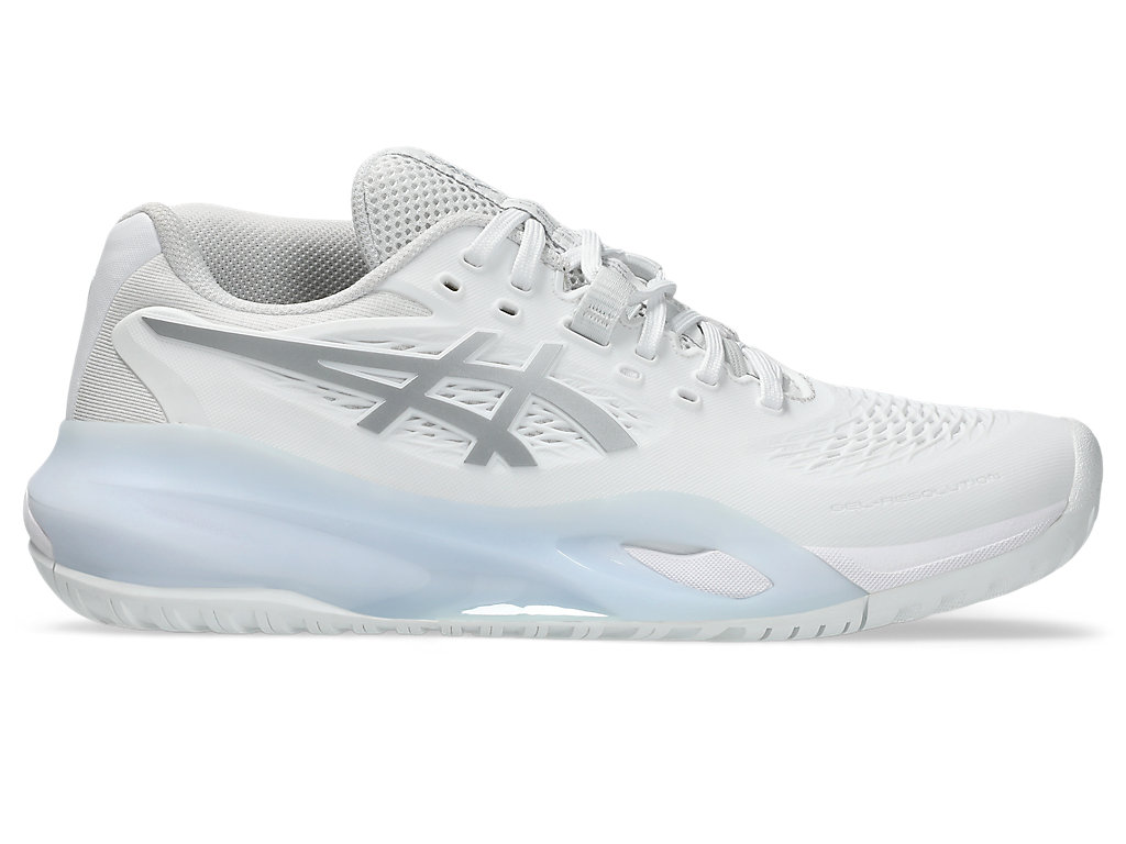 (Women) ASICS Gel Resolution X 'White Pure Silver' 1042A279-100