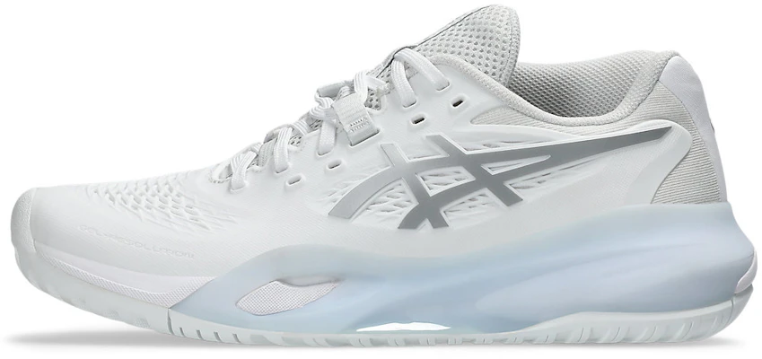 (W) ASICS Gel Resolution X ''Blanc Argent Pur'' 1042A279-100 1