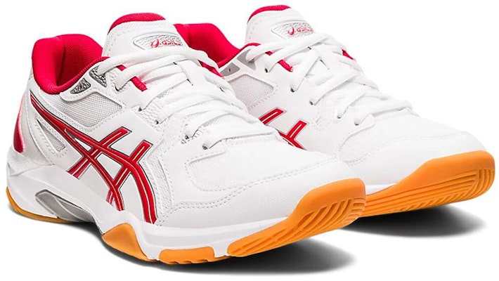 (W) ASICS Gel Rocket 10 'Blanco Rojo Clásico' 1072A056-100 Lookbook (W) ASICS Gel Rocket 10 'Blanco Rojo Clásico' 1072A056-100