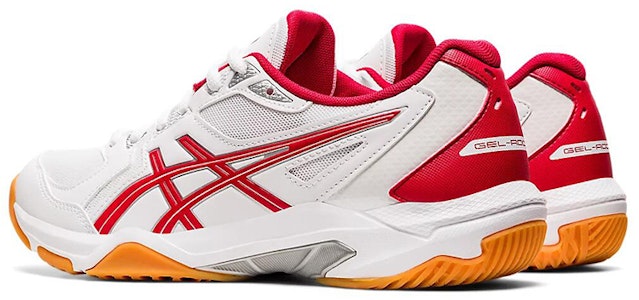 (W) 亚瑟士 Gel Rocket 10 '白色经典红' 1072A056-100 Shop (W) 亚瑟士 Gel Rocket 10 '白色经典红' 1072A056-100