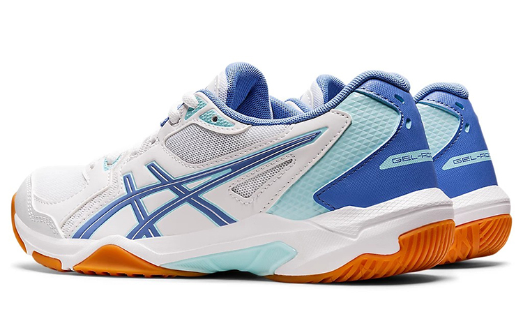 Shop (W) ASICS Gel Rocket 10 ''Bianco Blu Periwinkle'' 1072A056-107
