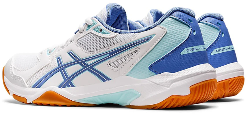 (W) ASICS Gel Rocket 10 ''Bianco Blu Periwinkle'' 1072A056-107 Shop (W) ASICS Gel Rocket 10 ''Bianco Blu Periwinkle'' 1072A056-107