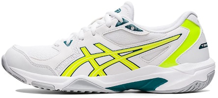 (Women) ASICS Gel Rocket 10 'White Safety Yellow' 1072A056-109 (Women) ASICS Gel Rocket 10 'White Safety Yellow' 1072A056-109