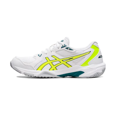(W) ASICS Gel Rocket 10 'White Safety Yellow'