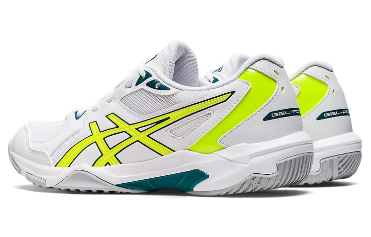 Shop (Women) ASICS Gel Rocket 10 'White Safety Yellow' 1072A056-109