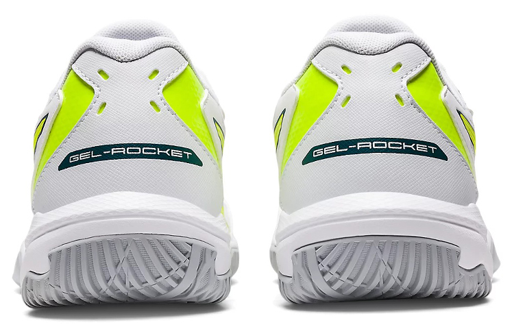 Purchase (Women) ASICS Gel Rocket 10 'White Safety Yellow' 1072A056-109