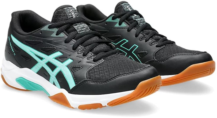 (Women) ASICS Gel Rocket 11 'Black Illuminate Mint' 1072A093-003 Lookbook (Women) ASICS Gel Rocket 11 'Black Illuminate Mint' 1072A093-003