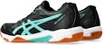 (W) ASICS Gel Rocket 11 'Hitam Illuminate Mint' 1072A093-003
