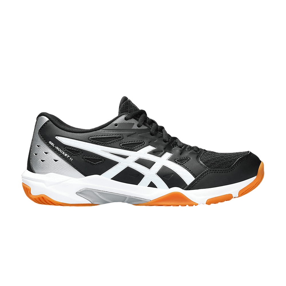 (Women) ASICS Gel Rocket 11 'Black Pure Silver'  1072A093-002