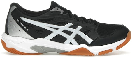 (Women) ASICS Gel Rocket 11 'Black Pure Silver' 1072A093-002 (Women) ASICS Gel Rocket 11 'Black Pure Silver' 1072A093-002