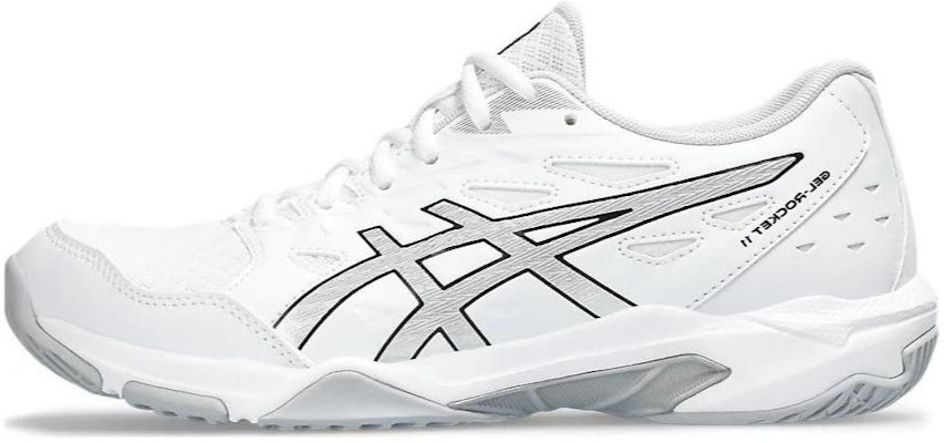 (Women) ASICS Gel Rocket 11 'White Pure Silver' 1072A093-101 Buy (Women) ASICS Gel Rocket 11 'White Pure Silver' 1072A093-101