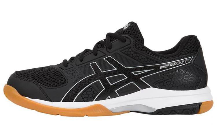 (Women) ASICS Gel Rocket 8 'Black Gum'  B756Y-9090