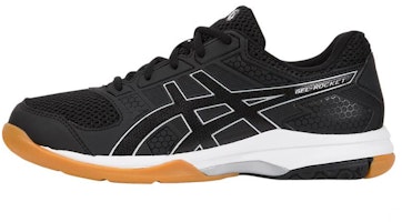 (Women) ASICS Gel Rocket 8 'Black Gum' B756Y-9090 (Women) ASICS Gel Rocket 8 'Black Gum' B756Y-9090