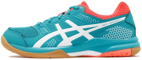 (Women) ASICS Gel-Rocket 8 'Ice Blue White' B756Y-300 (Women) ASICS Gel-Rocket 8 'Ice Blue White' B756Y-300