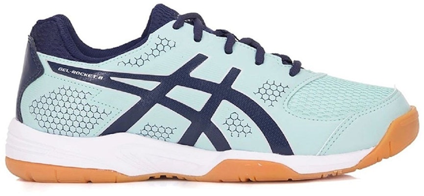 (Women) ASICS Gel-Rocket 8 'Light Blue' B056A-400 Order (Women) ASICS Gel-Rocket 8 'Light Blue' B056A-400